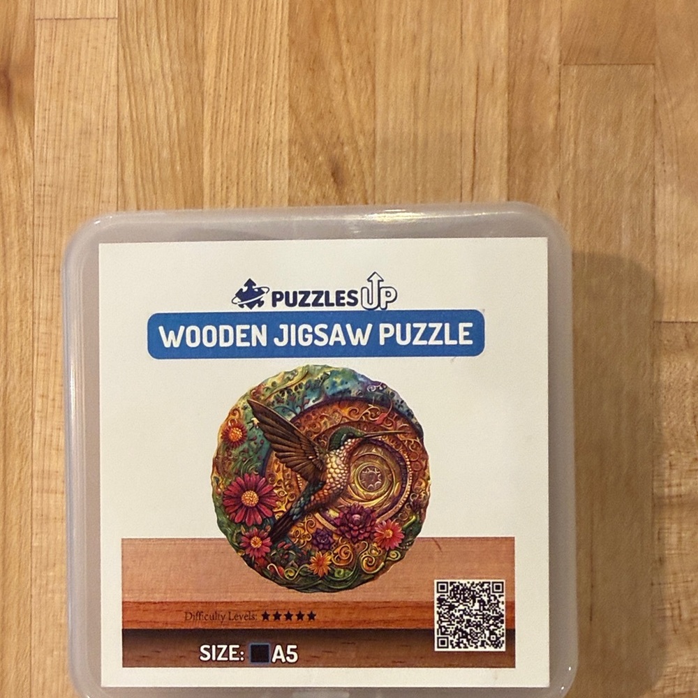 Colorful Wooden Jigsaw Puzzle